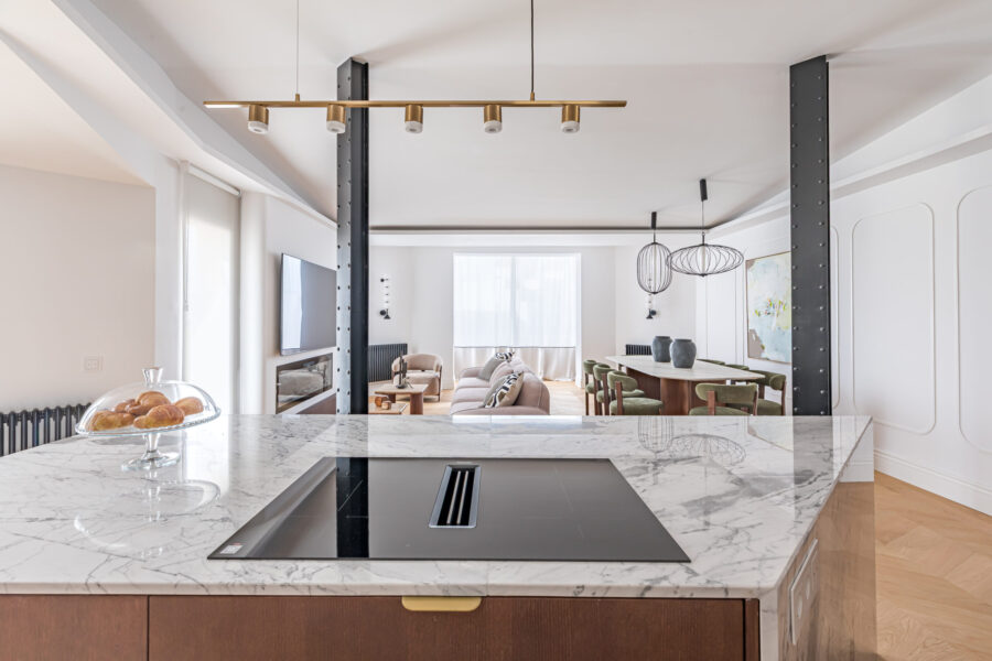 Ático de Lujo en Madrid | Open Concept | Reforma Barrio Salamanca | Drékaro