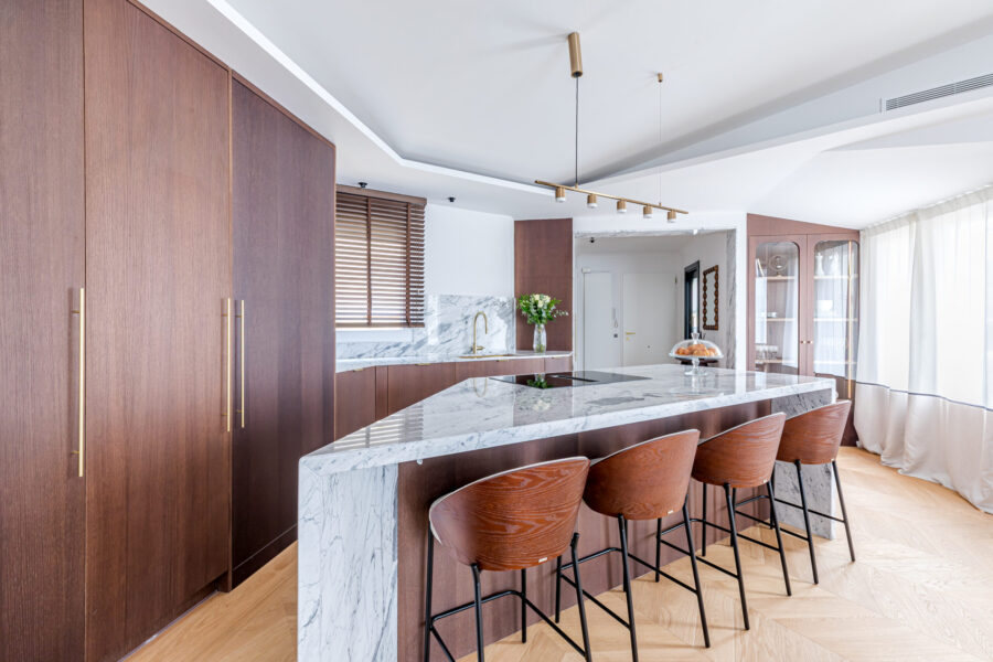 Ático de Lujo en Madrid | Entrada, punto de transición | Reforma Barrio Salamanca | Drékaro