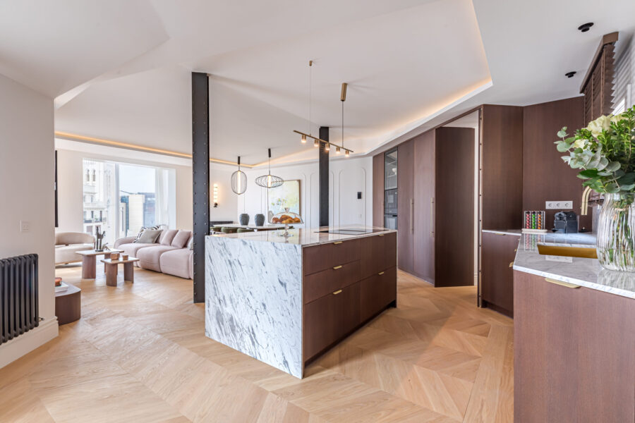 Ático de Lujo en Madrid | La Ciudad al otro lado del cristal | Reforma Barrio Salamanca | Drékaro