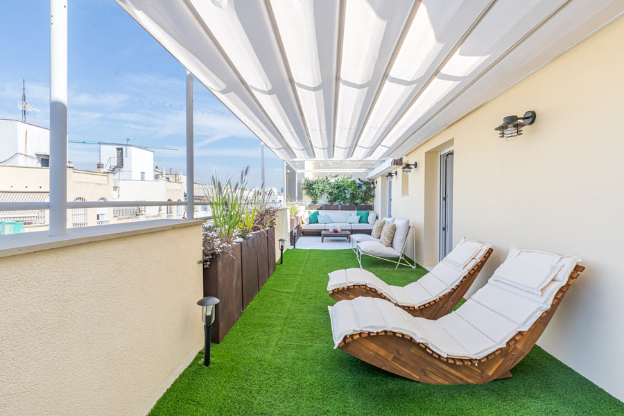 Ático de Lujo en Madrid | Terraza, extensión de dormitorios | Reforma Barrio Salamanca | Drékaro