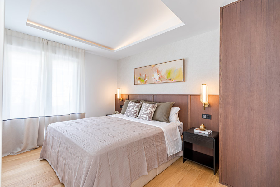 Ático de Lujo en Madrid | Dormitorio Principal | Reforma Barrio Salamanca | Drékaro